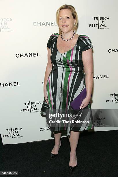 Marjorie Gugelmann attends the CHANEL Tribeca Film Festival Dinner in support of the Tribeca Film Festival Artists Awards Program at Odeon on April...