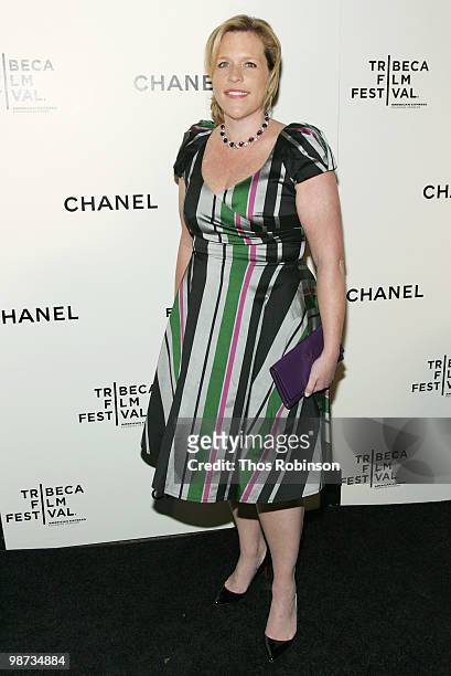 Marjorie Gugelmann attends the CHANEL Tribeca Film Festival Dinner in support of the Tribeca Film Festival Artists Awards Program at Odeon on April...