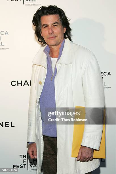 David Thorne attends the CHANEL Tribeca Film Festival Dinner in support of the Tribeca Film Festival Artists Awards Program at Odeon on April 28,...