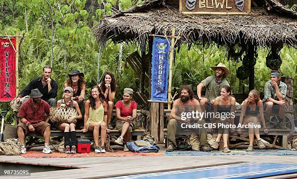 Benjamin "Coach" Wade, Russell Hantz, Jerri Manthey, Courtney Yates, Parvati Shallow, Danielle DiLorenzo, Sandra Diaz, Rupert Boneham, Colby...