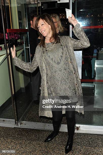 Tribeca Film Festival co-founder Jane Rosenthal attends the CHANEL Tribeca Film Festival Dinner in support of the Tribeca Film Festival Artists...