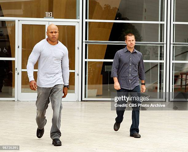 Found" -- Special Agent Sam Hanna and Special Agent "G" Callen race to save one of their own when new evidence surfaces on the kidnapping of Special...