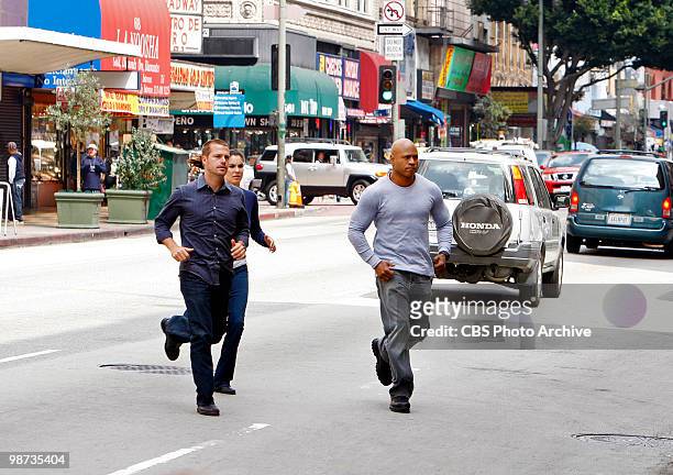 Found" -- Special Agent Sam Hanna , Special Agent "G" Callen , pecial Agent Kensi Blye , race to save one of their own when new evidence surfaces on...