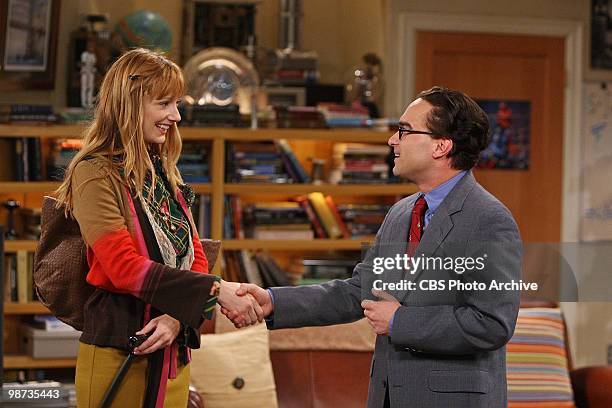 Leonard and Sheldon compete for the attention of a famous female physicist , on THE BIG BANG THEORY, Monday, May 10 on the CBS Television Network.