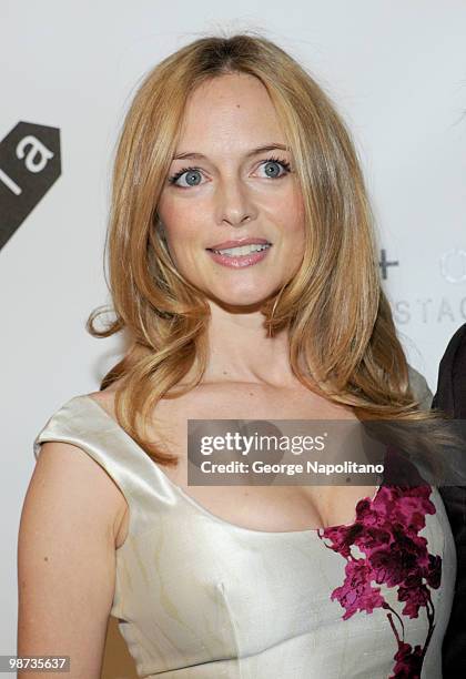 Actress Heather Graham attends the 2nd Annual Bent on Learning Benefit at The Puck Building on April 28, 2010 in New York City.