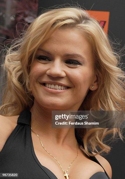 Kerry Katona attends the launch of Yo! Sushi Market Place on April 28, 2010 in London, England.