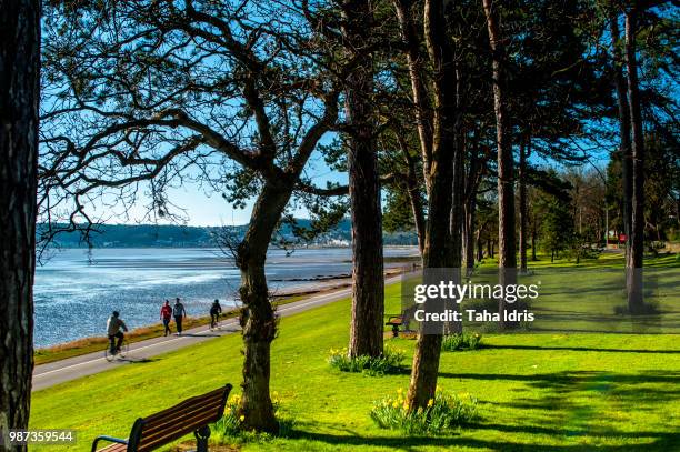 mumbles seafront - mumbles stock-fotos und bilder