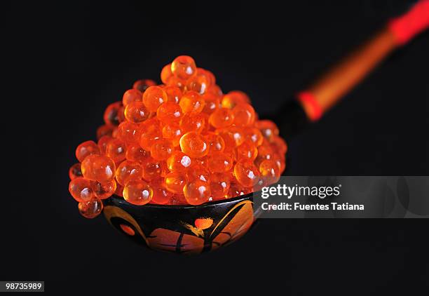 red caviar - red caviar stock pictures, royalty-free photos & images