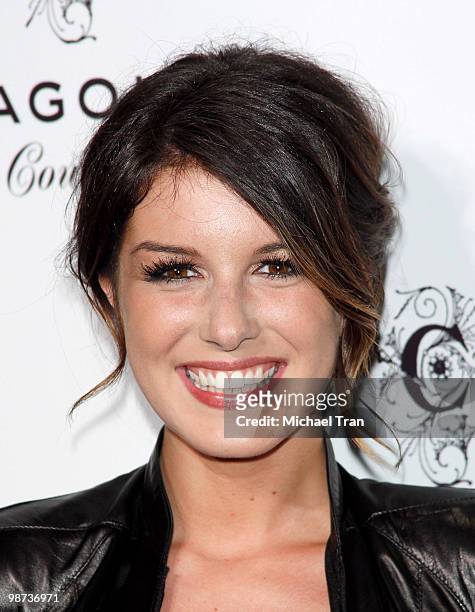 Shenae Grimes arrives to Gilbert Chagoury Couture fashion show held at Pacific Design Center on April 28, 2010 in West Hollywood, California.