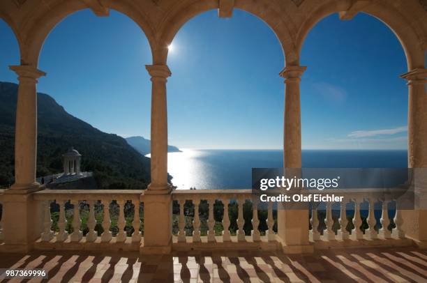 son marroig - balustrade stock pictures, royalty-free photos & images