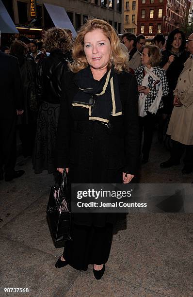 Actress Kate Mulgrew attends the opening night of the Broadway play "Collected Stories" at the Samuel J. Friedman Theatre on April 28, 2010 in New...