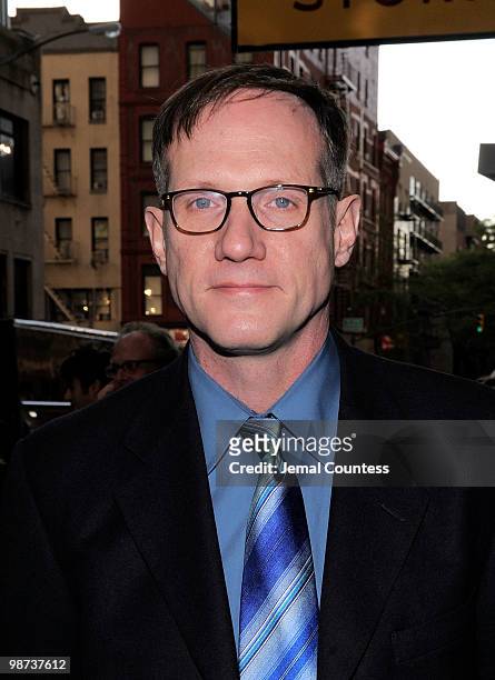 Mark Brokaw attends the opening night of the Broadway play "Collected Stories" at the Samuel J. Friedman Theatre on April 28, 2010 in New York City.