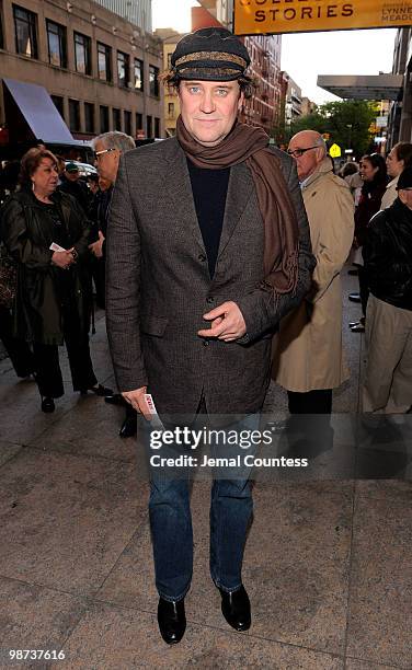 Actor Lance Guest attends the opening night of the Broadway play "Collected Stories" at the Samuel J. Friedman Theatre on April 28, 2010 in New York...