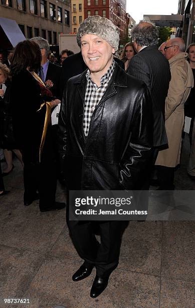 Actor Charles Busch attends the opening night of the Broadway play "Collected Stories" at the Samuel J. Friedman Theatre on April 28, 2010 in New...
