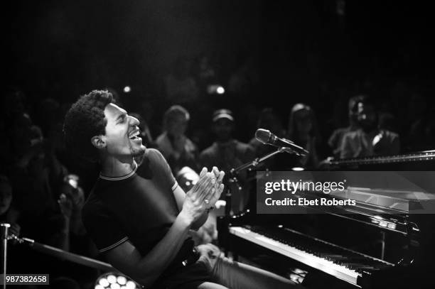 Jon Batiste performs at the Bowery Ballroom in New York City on February 28, 2018.