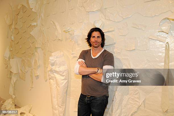 Artist/designer Greg Lauren attends Greg Lauren Presents Alteration Art on April 28, 2010 in Los Angeles, California.