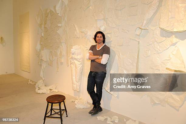 Artist/designer Greg Lauren attends Greg Lauren Presents Alteration Art on April 28, 2010 in Los Angeles, California.