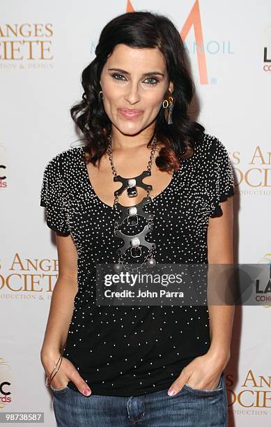 Nelly Furtado attends the Les Anges De La Societe Official 2010 Bilboard Latin Music Celebrity Gift Suite at Coliseo de Puerto Rico on April 28, 2010...