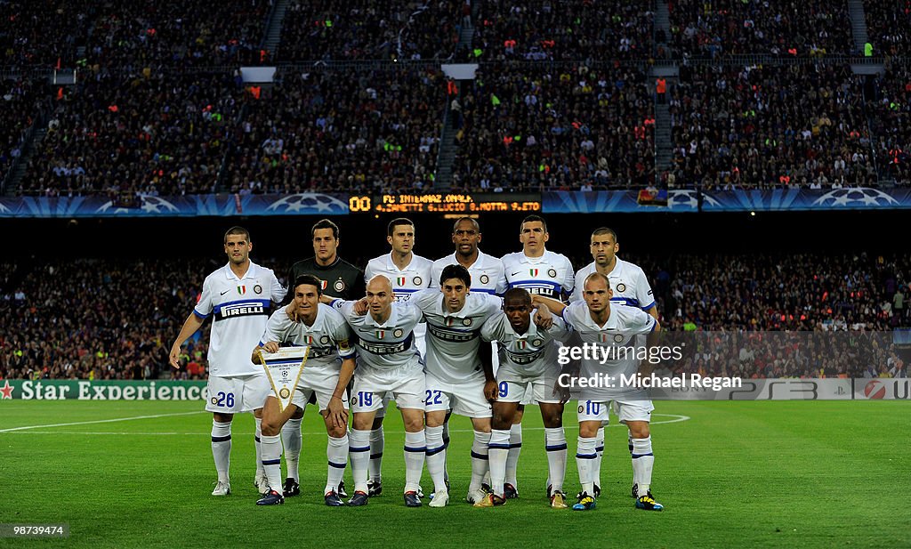 Barcelona v Inter Milan - UEFA Champions League