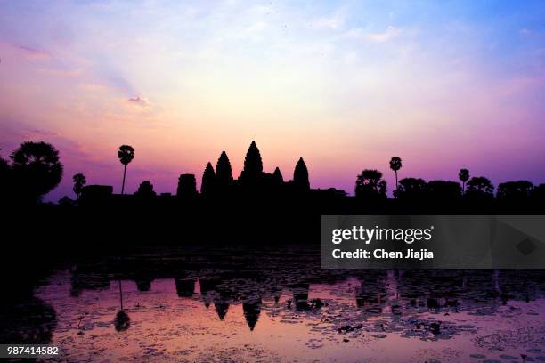 angkor wat - an jiajie stock pictures, royalty-free photos & images