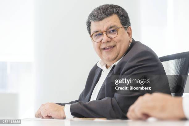 Walter Mendes, chief executive officer of Fundacao Petrobras de Seguridade Social , speaks during an interview in Sao Paulo, Brazil, on Friday, June...