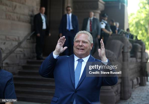 Doug Ford is sworn in as the 26th Premier of Ontario by The Honourable Elizabeth Dowdeswell, Lieutenant Governor of Ontario, Doug Ford is sworn in as the 26th Premier of Ontario by The Honourable Elizabeth Dowdeswell, Lieutenant Governor of Ontario,
