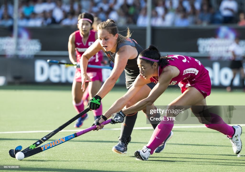 FHOCKEY-WOMEN-4 NATIONS-NED-JPN