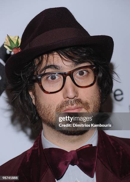 Sean Lennon attends the 2nd Annual Bent on Learning Benefit at The Puck Building on April 28, 2010 in New York City.