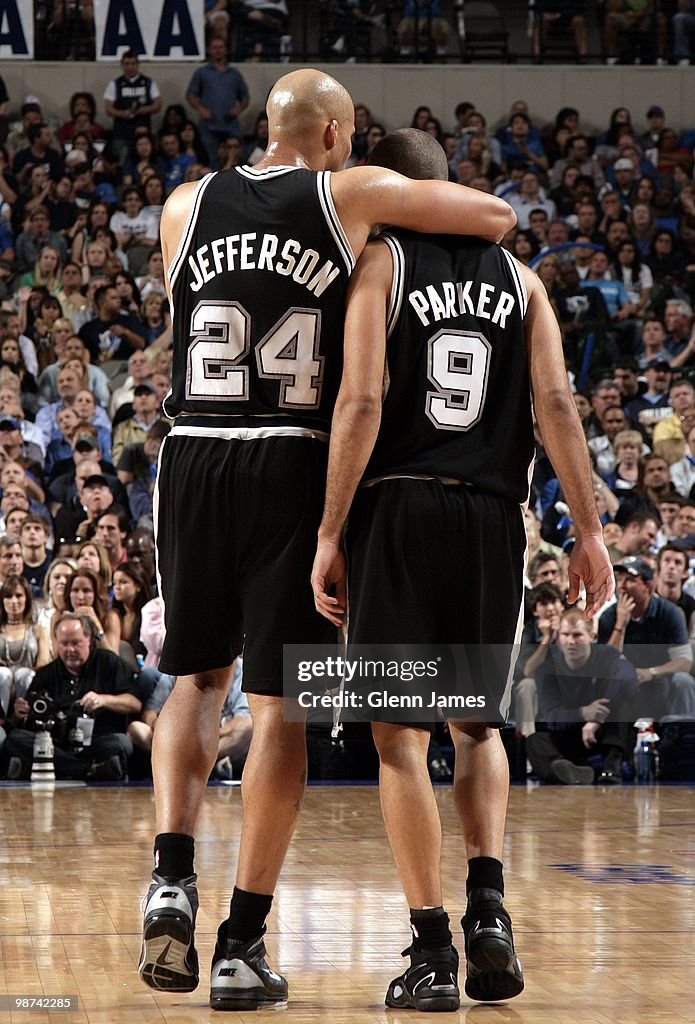San Antonio Spurs v Dallas Mavericks, Game 2