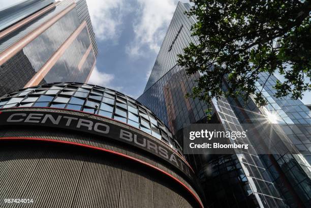 The Bolsa Mexicana de Valores SAB, Mexico's stock exchange, stands in Mexico City, Mexico, on Friday, June 29, 2018. With just days to go before...
