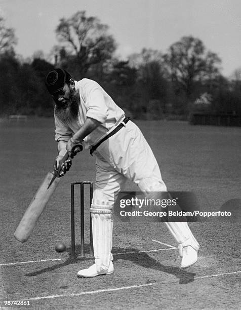 Dr WG Grace , Gloucestershire, London County, and England, circa 1902.