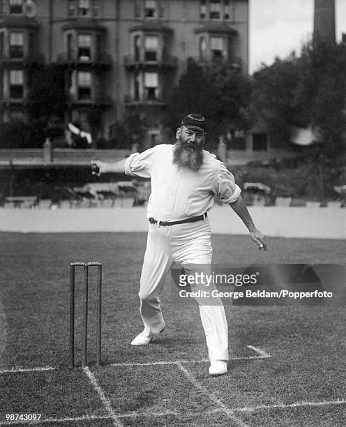 Dr WG Grace , Gloucestershire, London County, and England, circa 1902.