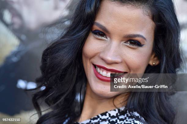 Actress Danay Garcia attends Columbia Pictures' 'Sicario: Day of the Soldado' Premiere at Regency Village Theatre on June 26, 2018 in Westwood,...