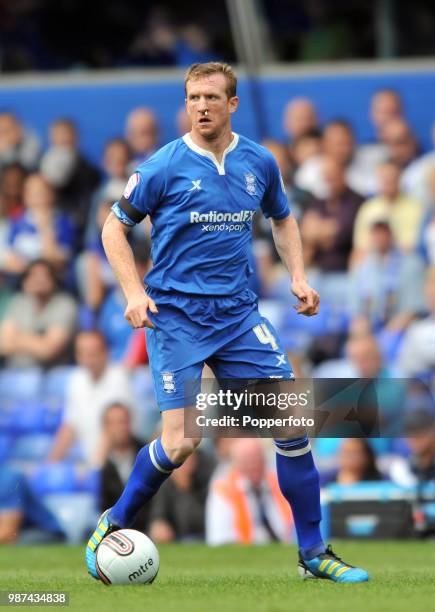 Steven Caldwell of Birmingham City in action during the Championship match between Birmingham City and Coventry City at St Andrew's in Birmingham on...