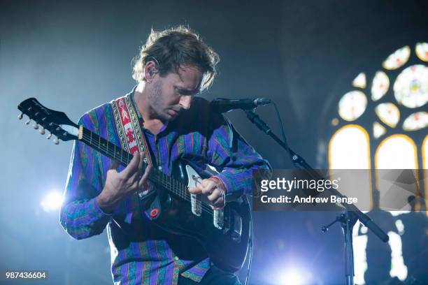Ben Howard performs at Albert Hall on June 29, 2018 in Manchester, England.