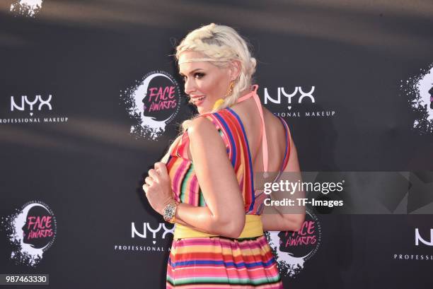 Daniela Katzenberger attends the NYX Face Awards 2018 on June 27, 2018 in Berlin, Germany.