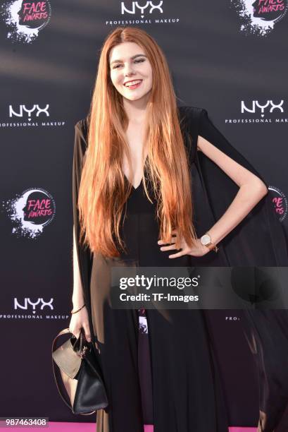 Klaudia Giez attends the NYX Face Awards 2018 on June 27, 2018 in Berlin, Germany.