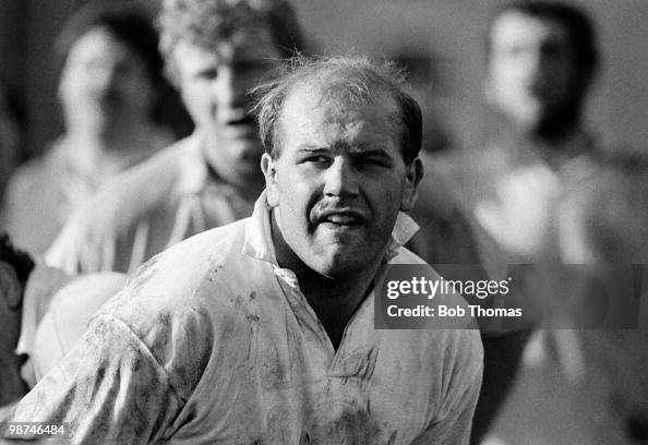 Redman Rugby Nigel Redman, England rugby union player, during a training session ...