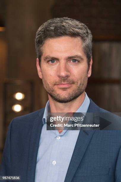 Presenter Ingo Zamperoni attends the Koelner Treff TV Show at the WDR Studio on June 29, 2018 in Cologne, Germany.