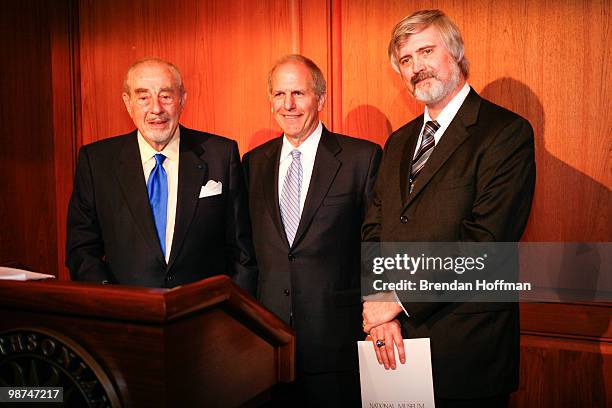 Joel S. Spira , chairman of Lutron Electronics, Brent D. Glass , director of the Smithsonian's National Museum of American History, and curator Hal...