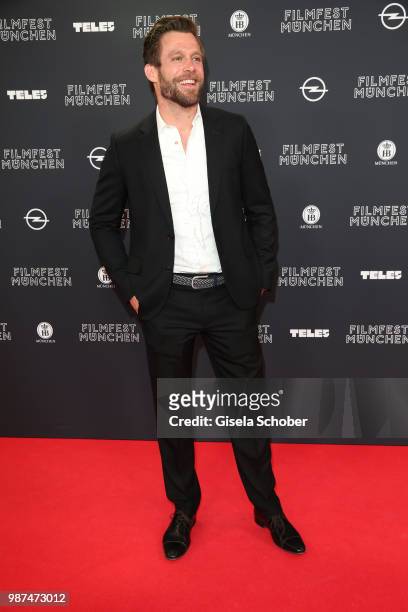 Ken Duken attends the premiere of the first episode of the crime-series 'Parfum' as part of the Munich Film Festival 2018 at Mathaeser Filmpalast on...