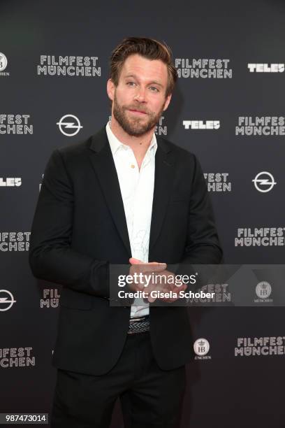 Ken Duken attends the premiere of the first episode of the crime-series 'Parfum' as part of the Munich Film Festival 2018 at Mathaeser Filmpalast on...