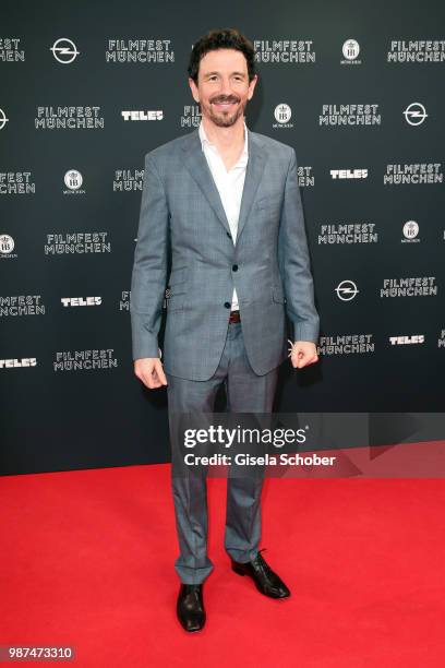 Oliver Berben attends the premiere of the first episode of the crime-series 'Parfum' as part of the Munich Film Festival 2018 at Mathaeser Filmpalast...