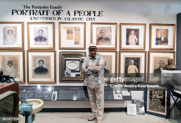 Ralph Hunter, founder of African American Heritage Museum of Southern New Jersey is part of the new Arts District on June 29, 2018 in Atlantic City,...
