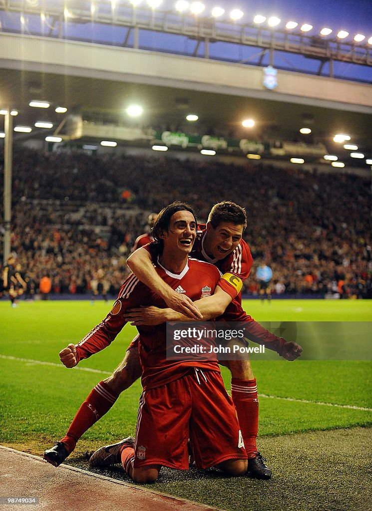 Liverpool v Atletico Madrid - UEFA Europa League Semi Final