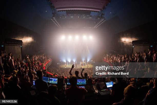 General view of atmosphere during the 20 Years of Opera Puccino concert at L'Olympia on June 29, 2018 in Paris, France.