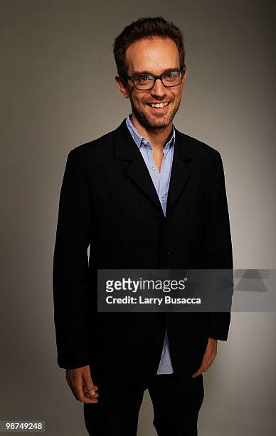 Producer Sam Bisbee from the film "The New Tenants" attends the Tribeca Film Festival 2010 portrait studio at the FilmMaker Industry Press Center on...
