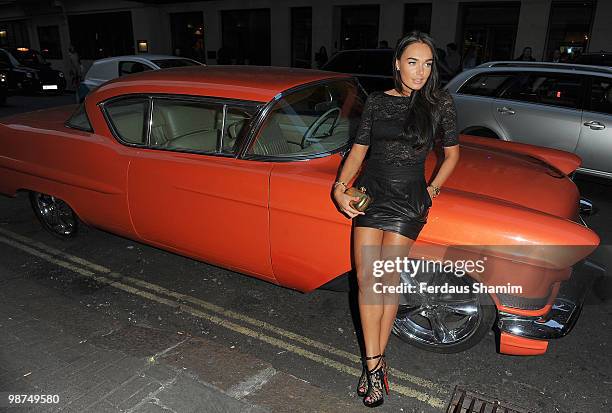 Tamara Ecclestone attends special fundraising performance of 'Sunset Boulevard' in aid of the Ndoro Children's Charity at The Mayfair Hotel on April...