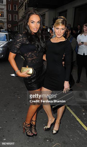 Tamara Ecclestone and Hofit Golan attend special fundraising performance of 'Sunset Boulevard' in aid of the Ndoro Children's Charity at The Mayfair...
