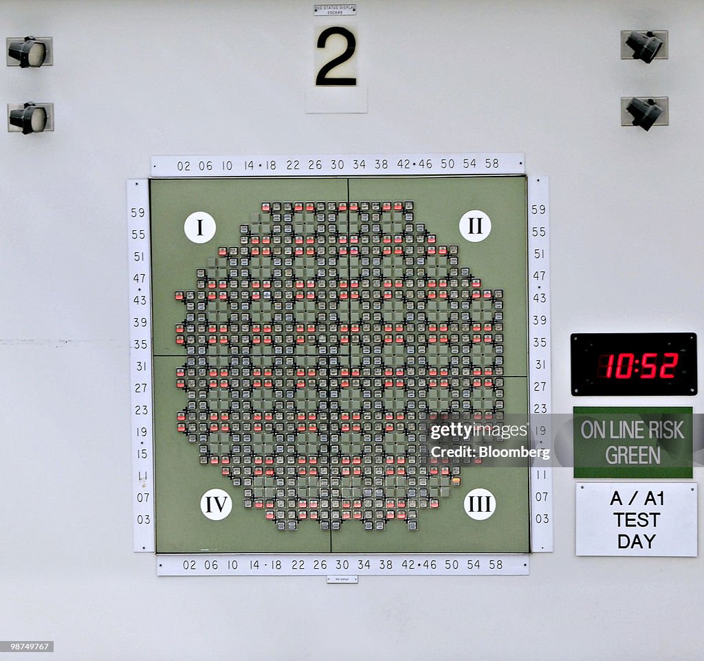 Control Room At Exelon Corp.'s Limerick Nuclear Power Station